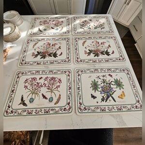 Vintage Portmeirion Botanic Garden Placemats Set of 6